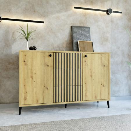 Komoda do salonu IKAR ARTISAN - wizualizacja