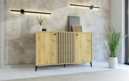 Komoda do salonu IKAR ARTISAN - wizualizacja HD