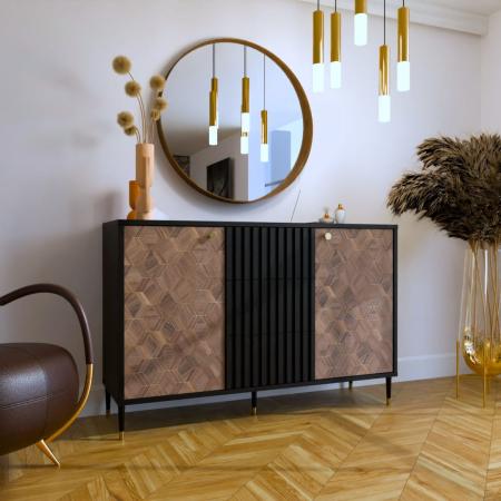 Komoda do salonu VERA - wizualizacja