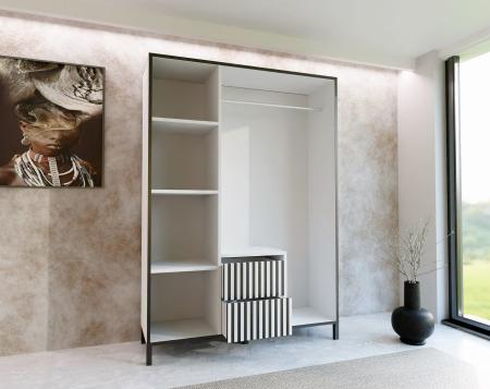 Szafa AGNAR 3D - wizualizacja ŚRODEK