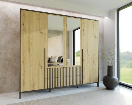 Szafa AGNAR 4D ARTISAN / LUSTRO - wizualizacja HD