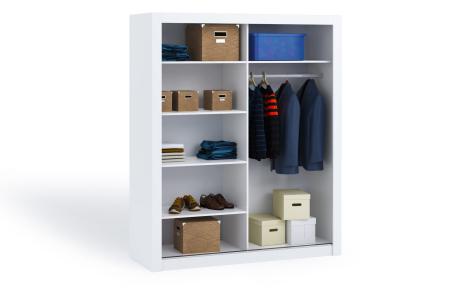 Szafa przesuwna MONAKO WNĘTRZE - wizualizacja