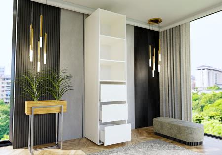 Szafa modułowa BOX 5 SZUFLADY - wizualizacja 1