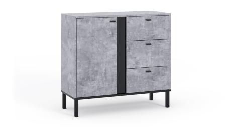 Komoda młodzieżowa BRILO Beton HD