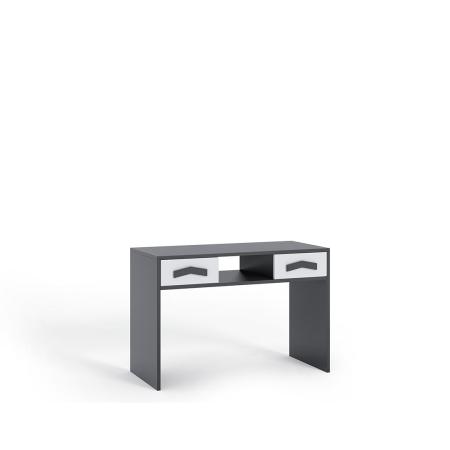 Biurko młodzieżowe HIX Grafit-Biały