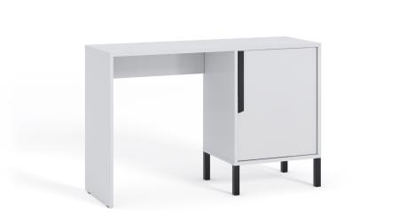 Biurko młodzieżowe Spring Białe, Uchwyty czarne HD