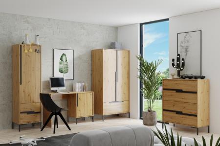 Wizualizacja całego zestawu mebli SPRING Artisan