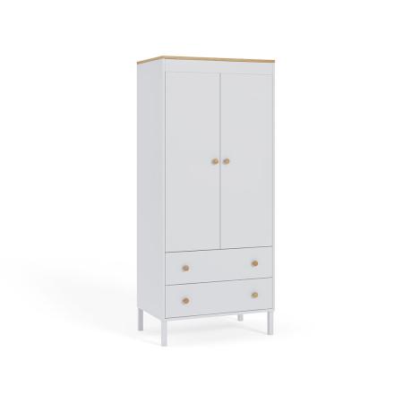 Szafa młodzieżowa Winter Biała, Buk