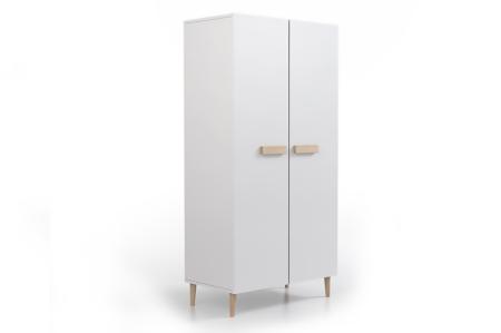 Szafa dziecięca młodzieżowa Lemon w kolorze Białym HD