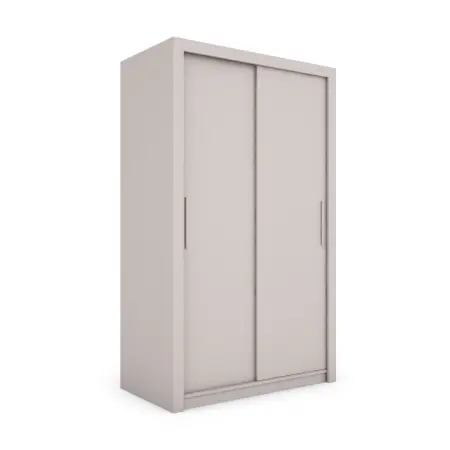 Szafa przesuwna MONAKO 120 gładka, Kaszmir