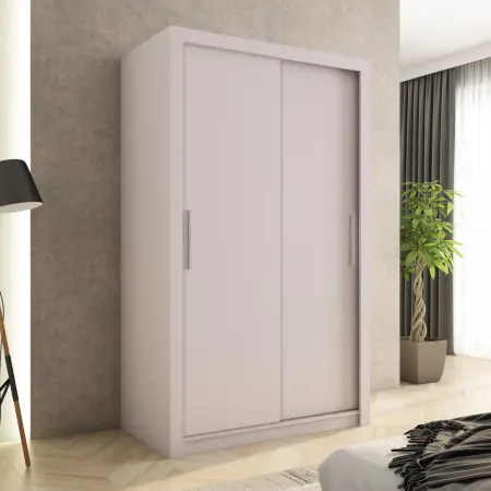 Szafa przesuwna MONAKO 120 gładka, Kaszmir 2