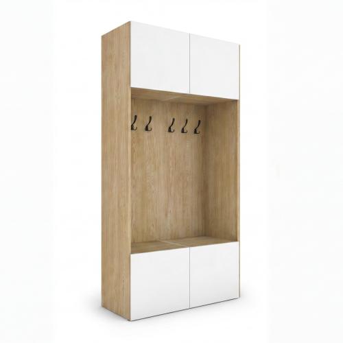 Przejdź do produktu Szafa Garderoba  120 cm NEMO 2  Biały Dąb Cremona 