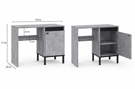 alt:środek biurko beton