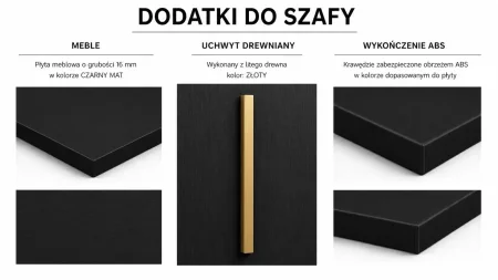 alt: dodatki szafy lamele złote kaszmir