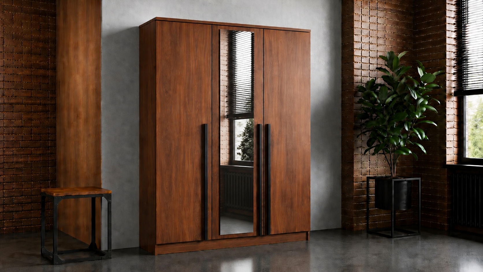 <img src="/ścieżka-do-zdjęcia.jpg" alt="Nowoczesna garderoba ITO 3D 150 cm orzech warmia do sypialni">
