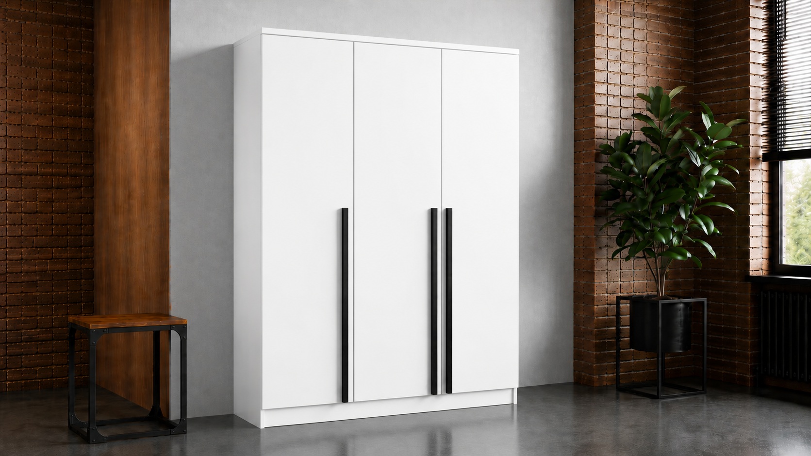 <img src="/ścieżka-do-zdjęcia.jpg" alt="Nowoczesna garderoba ITO 3D 150 cm biała do sypialni">
