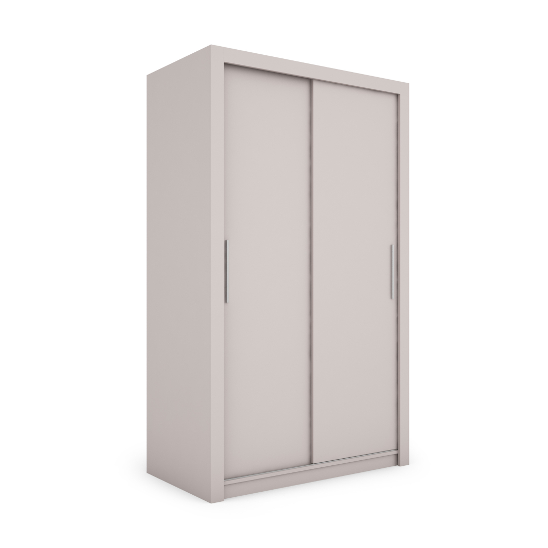 Szafa przesuwna MONAKO 120 gładka, Kaszmir